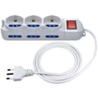 ELCART DISTRIBUTION ERT280171700 PRESA MUL.9 POSTI C/CAVO E INTERR