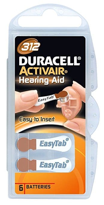 ELCART DISTRIBUTION ERT302002000 6 PZ BATT.ZINCO-ARIA 1,4V DA 312