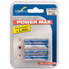 ELCART DISTRIBUTION ERT302615000 4PZ PILA LITIO AAA 1,5V 1200MAH