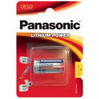 ELCART DISTRIBUTION ERT303131500 PILA LITIO 3V PANASONIC CR123 BK