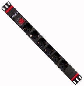 ELCART DISTRIBUTION ERT404868500 MULTIPRESA DA RACK 8 POSTI SCHUKO