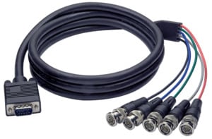 ELCART DISTRIBUTION ERT421117200 CAVO SVGA 15P / 5 BNC 1,8MT