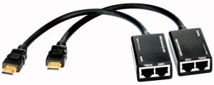 ELCART DISTRIBUTION ERT421230300 RIPETITORE HDMI SU CAT5E/6 C/CAVI