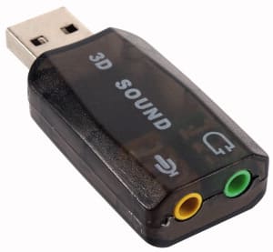 ELCART DISTRIBUTION ERT429604000 ADATTATORE USB-2JACK MIC+CUFFIE