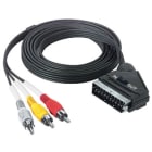 ELCART DISTRIBUTION ERT450727900 CAV.1,5M 1 SCART 3 SP.RCA CON INT