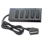 ELCART DISTRIBUTION - ERT450743600 PRESA MULTIPLA SCART X 5 (1 MT)