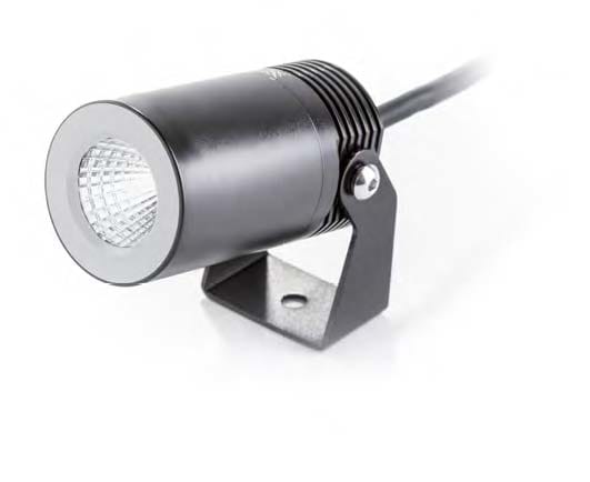 BOBOLI IN LUCE SRL BBXAL1025N COLIBRI7 DARK PROIET.IP65 230V 7W 25? 40