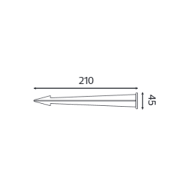 BOBOLI IN LUCE SRL BBXAL2FS COLIBRI - PICCHETTO