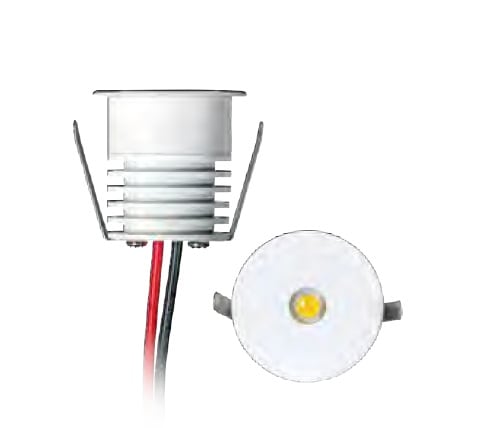 BOBOLI IN LUCE SRL - BBXDL1X1BC PETIT 2W 12VDC BIANCO TONDO 3000K