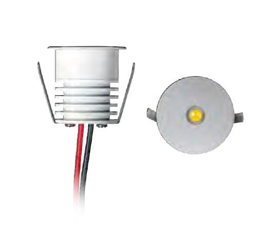 BOBOLI IN LUCE SRL - BBXDL1X1F PETIT 2W 12VDC ALLUM.SATIN.TONDO 6000K