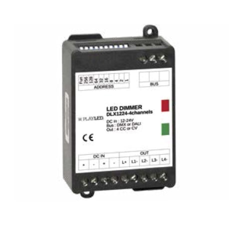 BOBOLI IN LUCE SRL BBXDLCRGBX CONTROLLER DLC 12/24V RGBW 4 CANALI