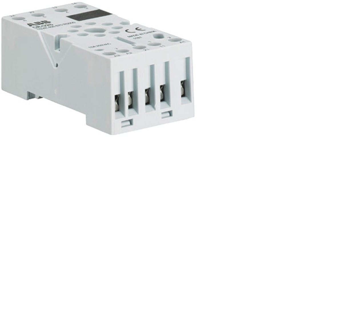 ABB SPA ABBER 730 2 CR-U2SM ZOCCOLO OCTAL 2C/O SLIM
