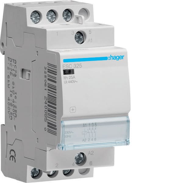 HAGER HAGESC325 Installationsschutz 25A 3S 230V