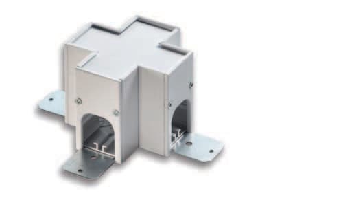 ESSE-CI SRL - ESC80AA07B BRIGHT GIUNTO QUATTRO VIE BIANCO