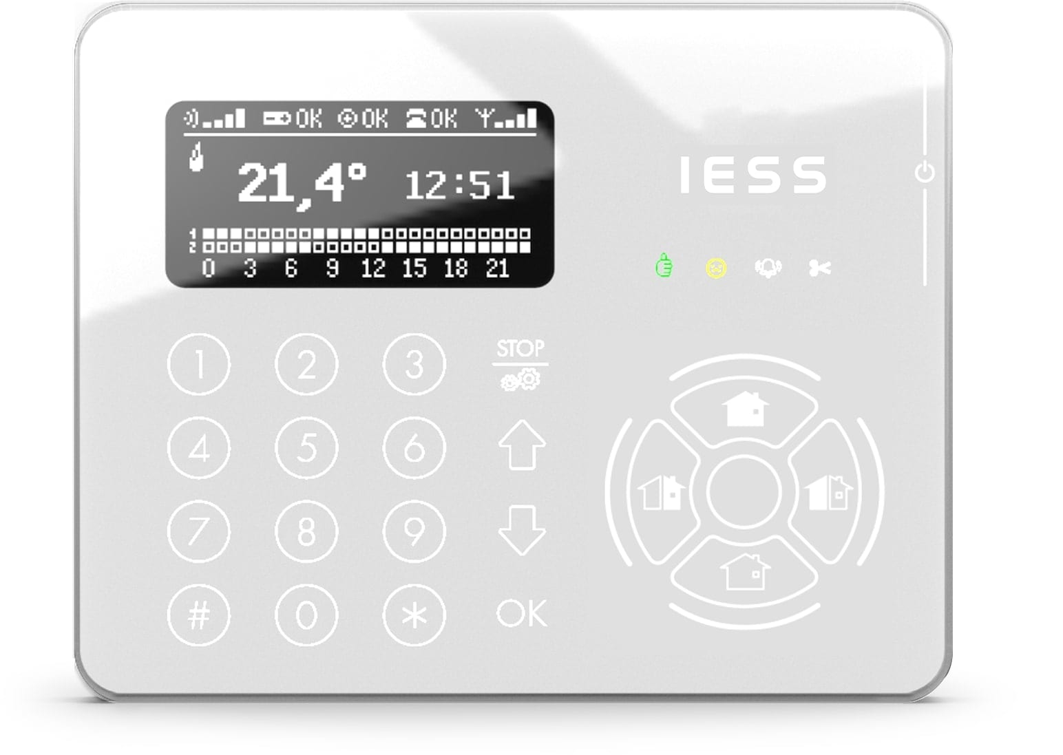 IESS SRL EAAESTRATD TASTIERA COMANDO I-TRADE TOUCH PAD CAPSE