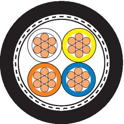 LAPP ITALIA SRL - LPP2170901 ETHERLINE Y CAT.5E BK 2X2XAWG22/7