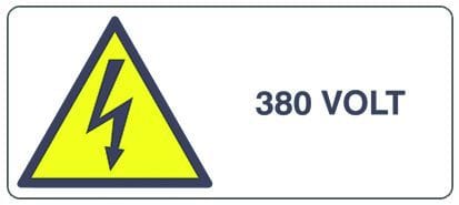 CABUR SRL CBRETVIN126 CONF. 90PZ ET. 380VOLT+SEGN.70X30MM