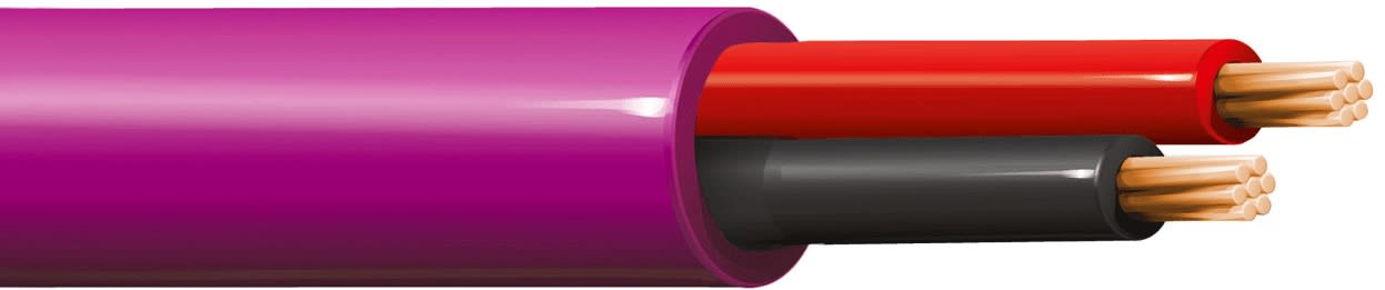 ITC INDUSTRIA TECNIC - ITCEV240VHM100 2X4,00 LSZH VIOLA M.100 PH30 CCA-S1B,D1,