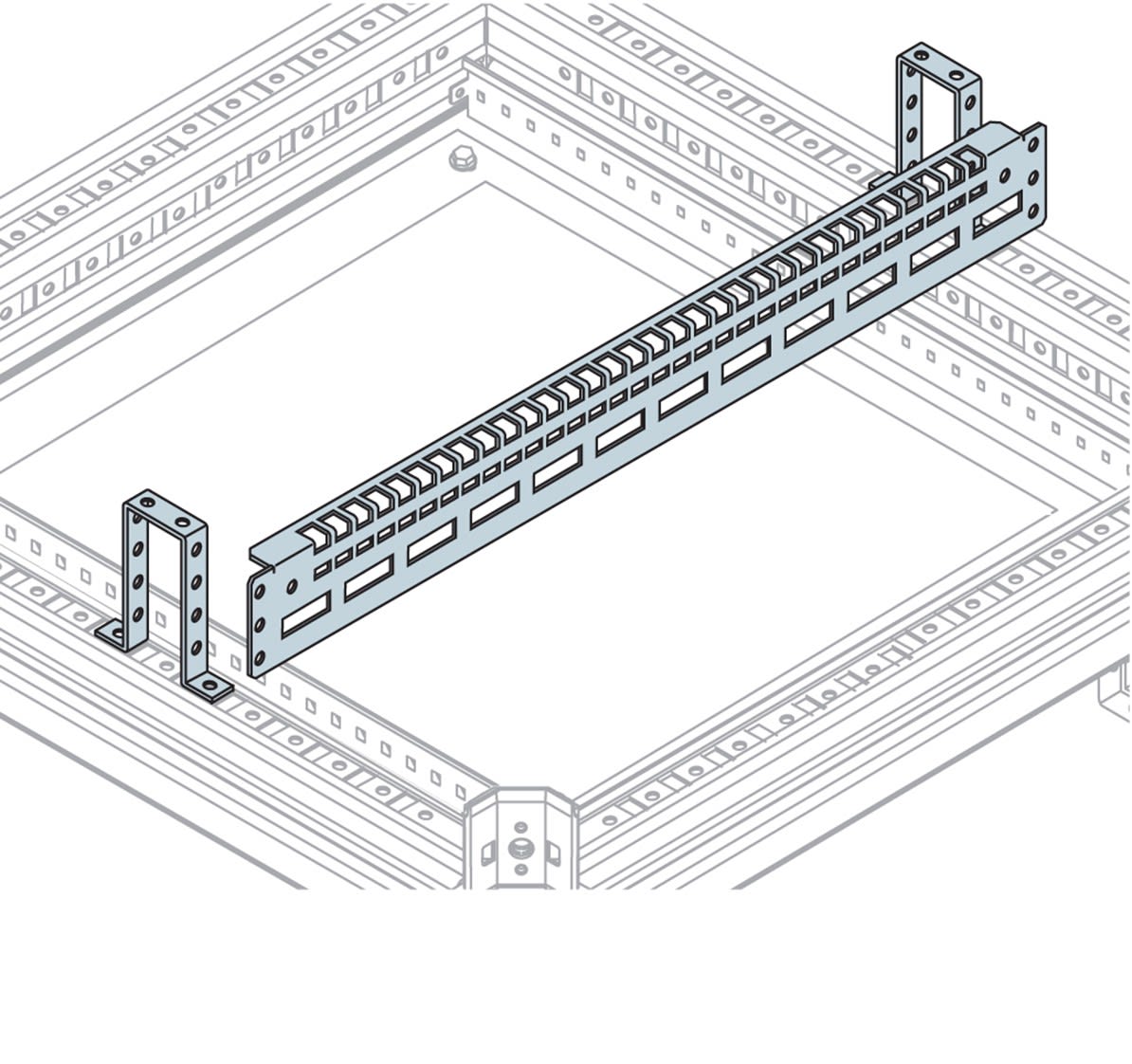 ABB SPA - ABBEV0069 STAFFA ANCORAGGIO CAVI L 800