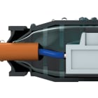 ETELEC ITALIA SPA - ETLEV100 GIUNTO GEL EVO PX IP68 IN LINEA+CONNETTO