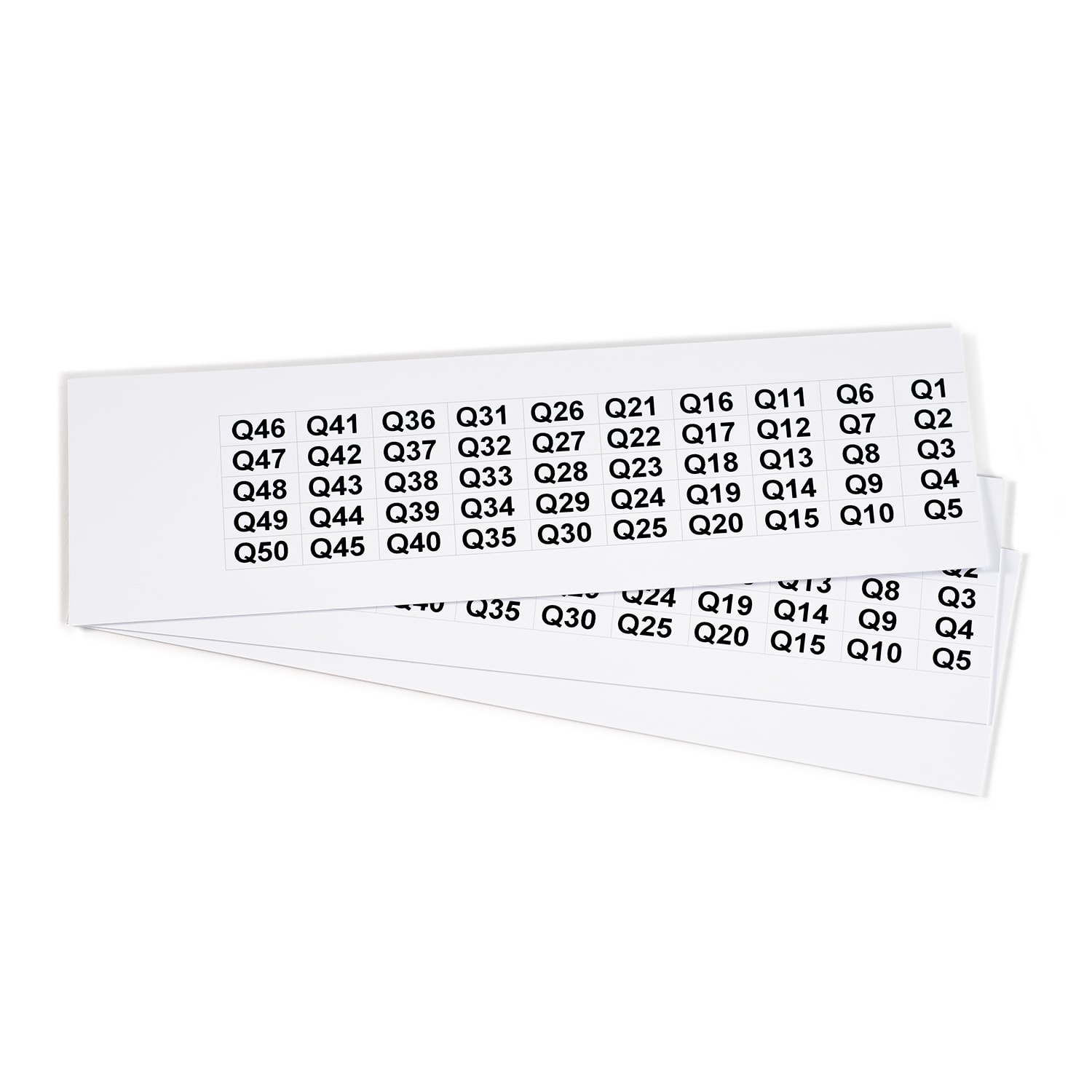 GRAFOPLAST SRL - GRAEVO0920W TARGHETTA PVC BIANCO 20X9MM 900PZ