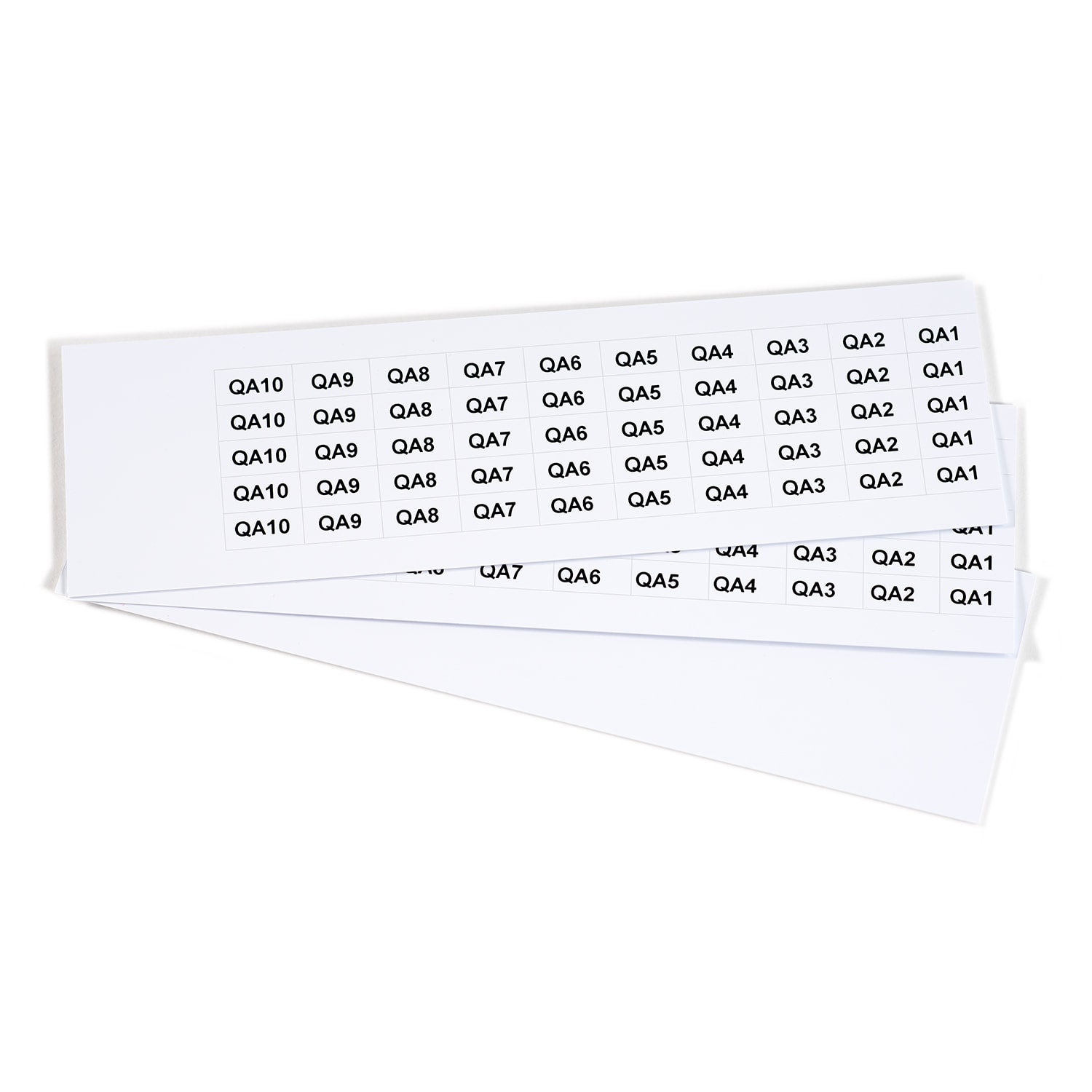 GRAFOPLAST SRL GRAEVO1020W TARGHETTA PVC BIANCO 20X10MM 900PZ
