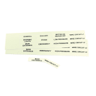 GRAFOPLAST SRL GRAEVO1550PH TARGHETTA PVC FLUO 50X15MM 132PZ
