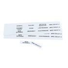 GRAFOPLAST SRL GRAEVO1550WMC TARGH. PVC BIANCO X PORTATARGH.50X15 528