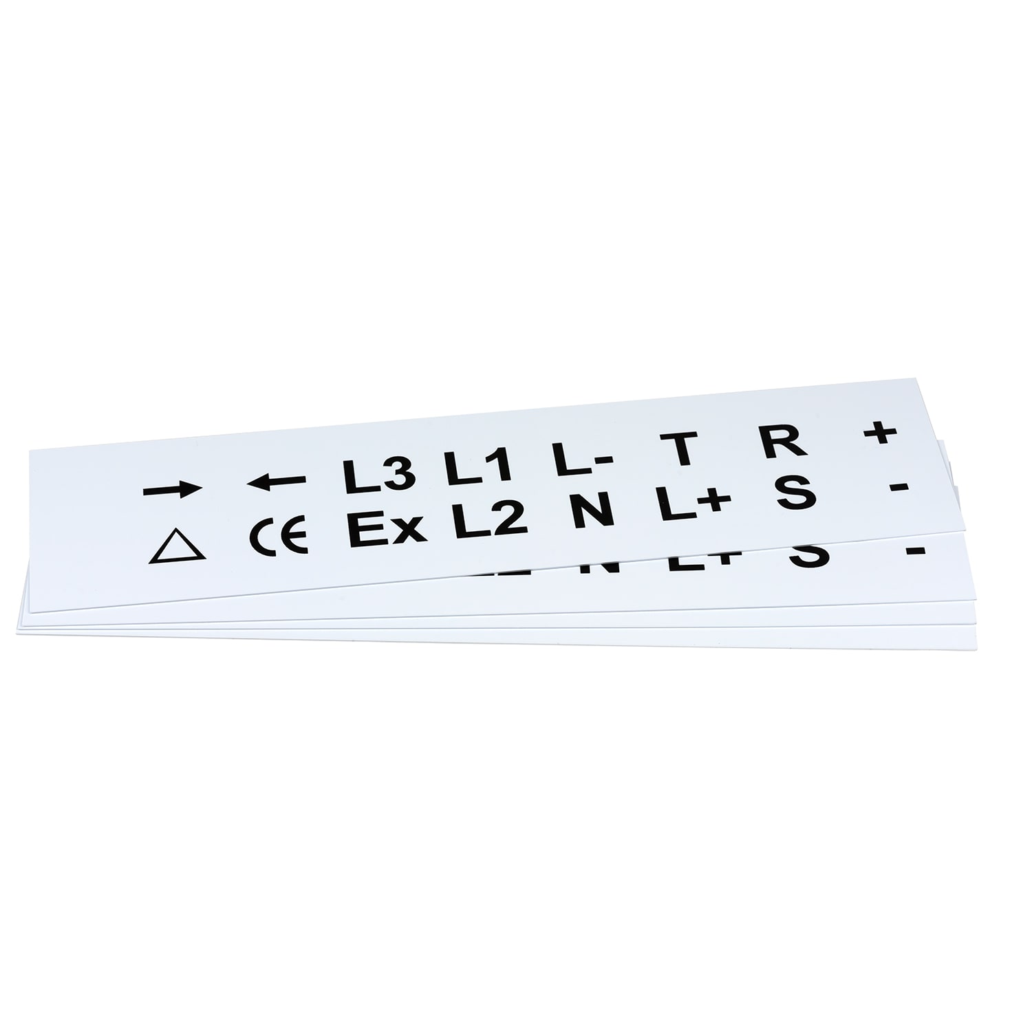 GRAFOPLAST SRL GRAEVO42027W TARGHETTA PVC ADES BIANCO 27X20MM 352PZ