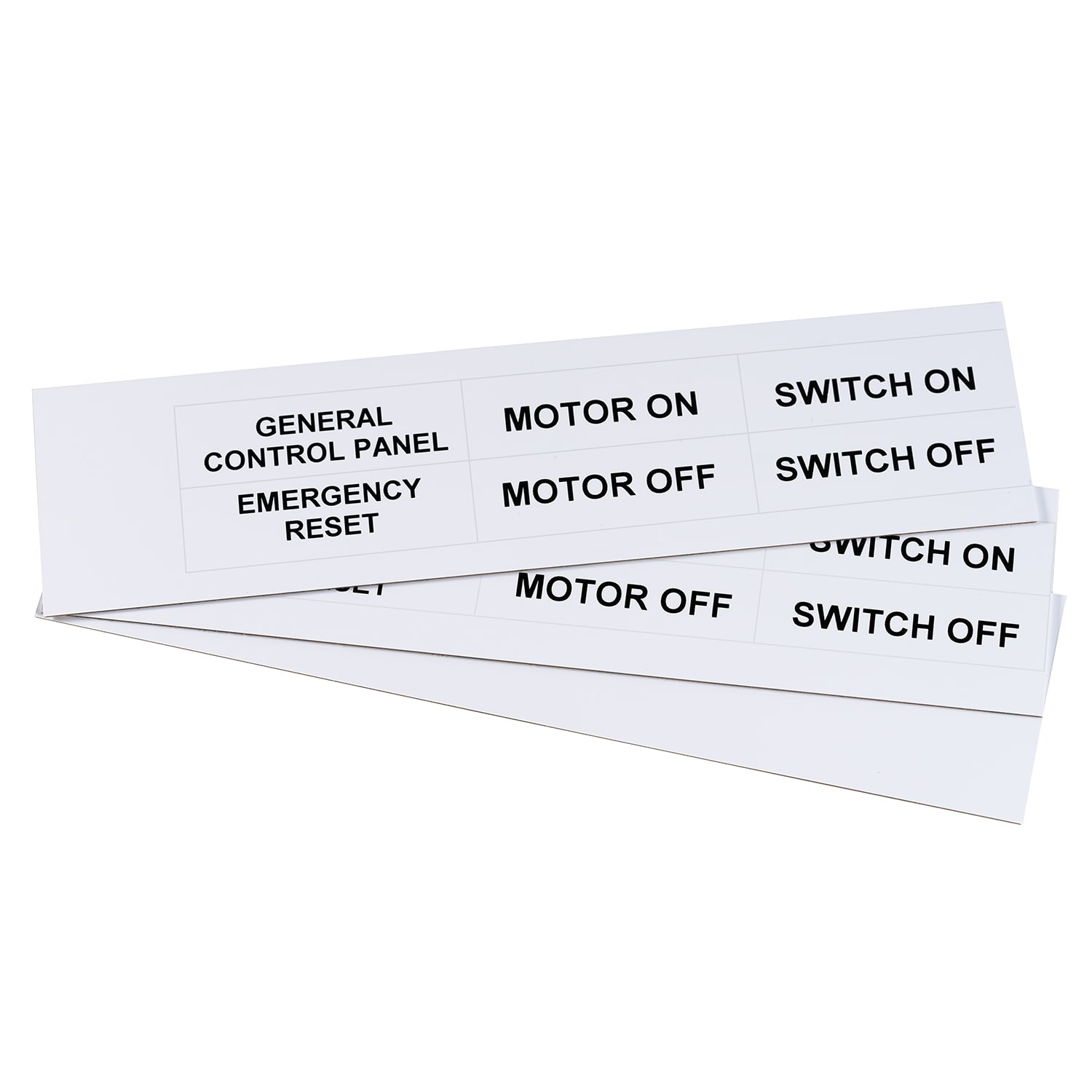 GRAFOPLAST SRL - GRAEVO42067W TARGHETTA PVC ADES BIANCO 67X20MM 132PZ