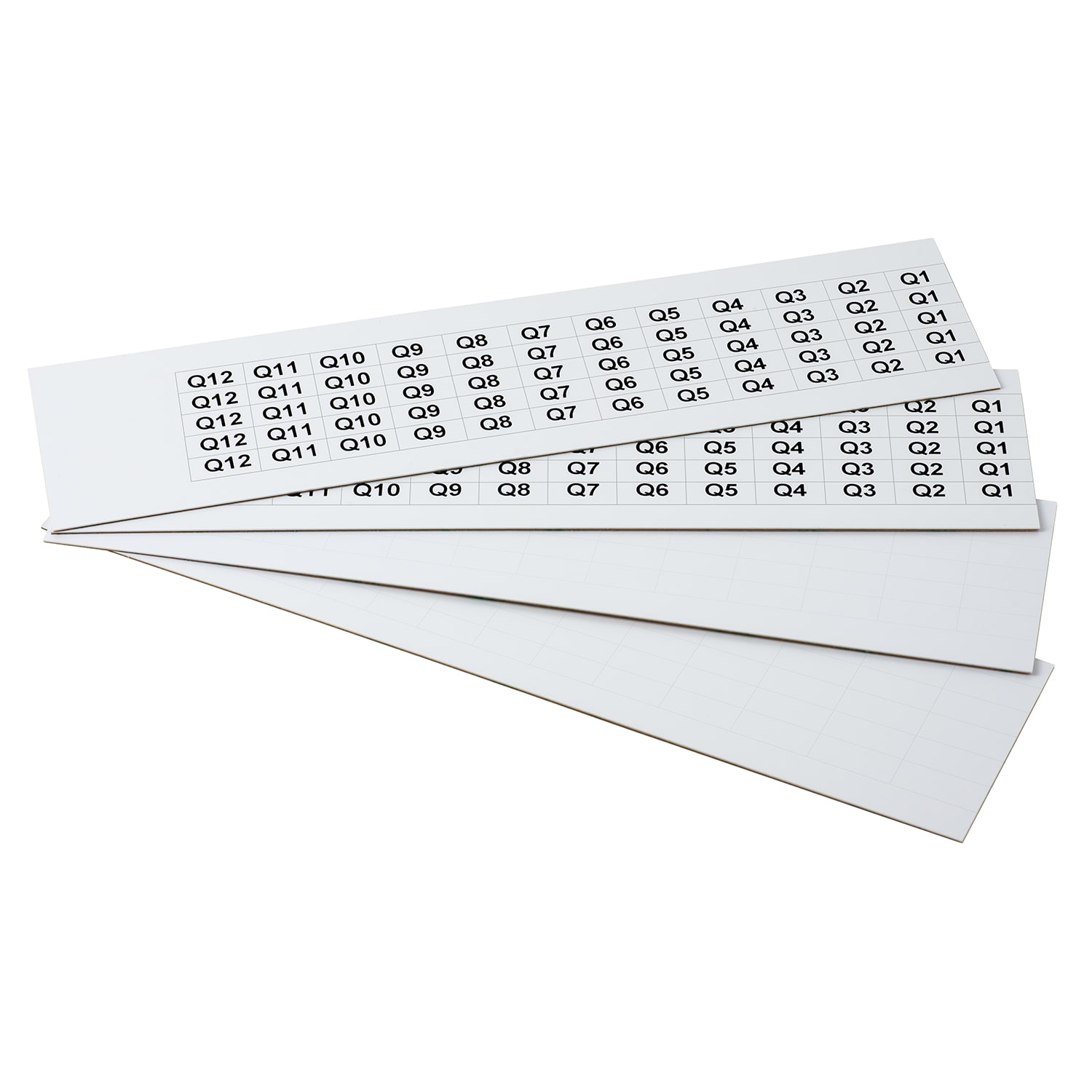 GRAFOPLAST SRL - GRAEVO40817W TARGHETTA PVC ADES BIANCO 17X8MM 1320PZ