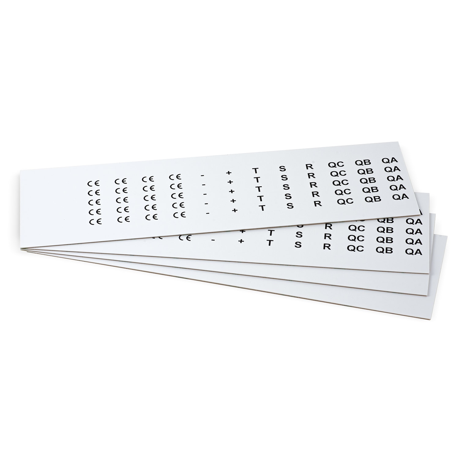 GRAFOPLAST SRL - GRAEVO40917W TARGHETTA PVC ADES BIANCO 17X9MM 1080PZ