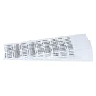 GRAFOPLAST SRL GRAEVOCT15WN TESSERA CAVI FLAT PVC BIANCO 15X4MM 3240