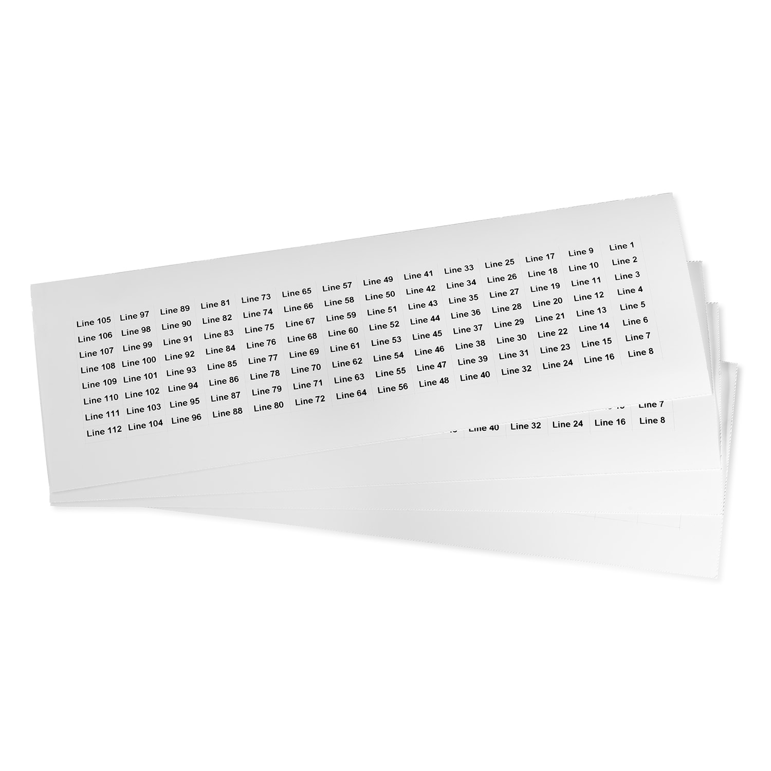 GRAFOPLAST SRL GRAEVOFX0615W ETICHETTA ADES VINYL BIANCO 15X6MM 2240P