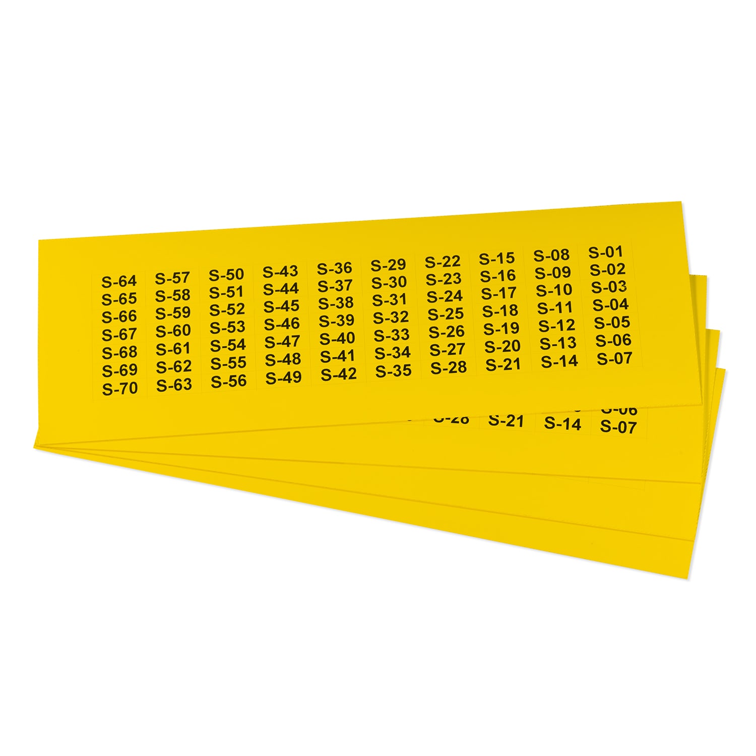 GRAFOPLAST SRL GRAEVOFX0720Y ETICHETTA ADES VINYL GIALLO 20X7MM 1400P