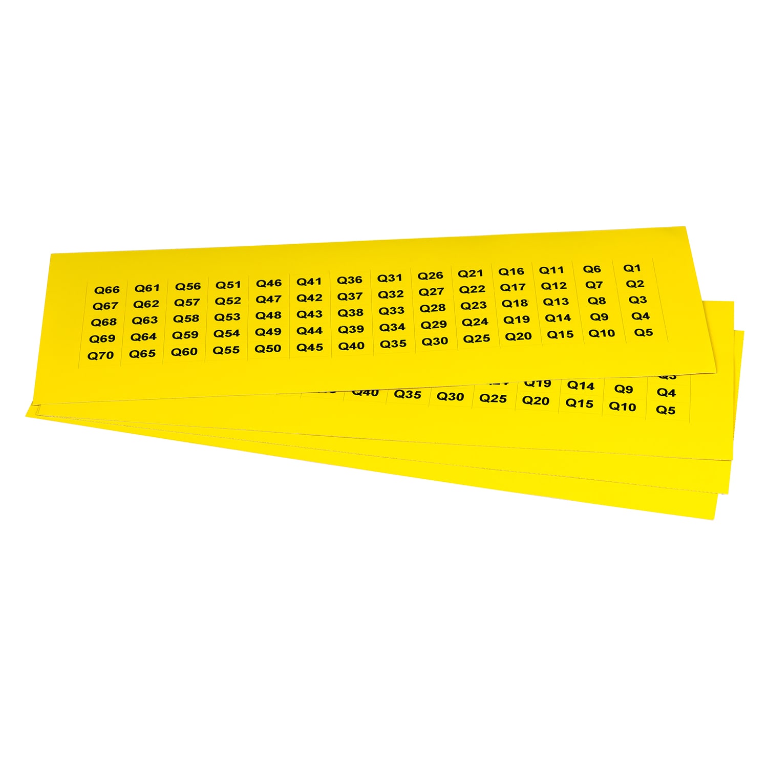 GRAFOPLAST SRL - GRAEVOFX0915Y ETICHETTA ADES VINYL GIALLO 15X9MM 1400P