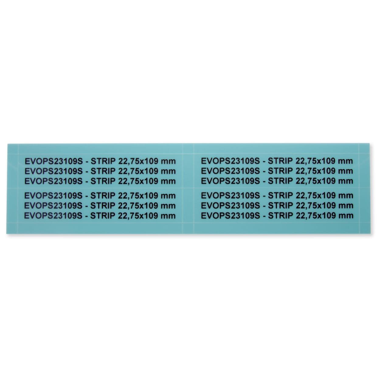 GRAFOPLAST SRL - GRAEVOPS23109S STRISCIA PLC SIEMENS VER PVC 22,75X109 4