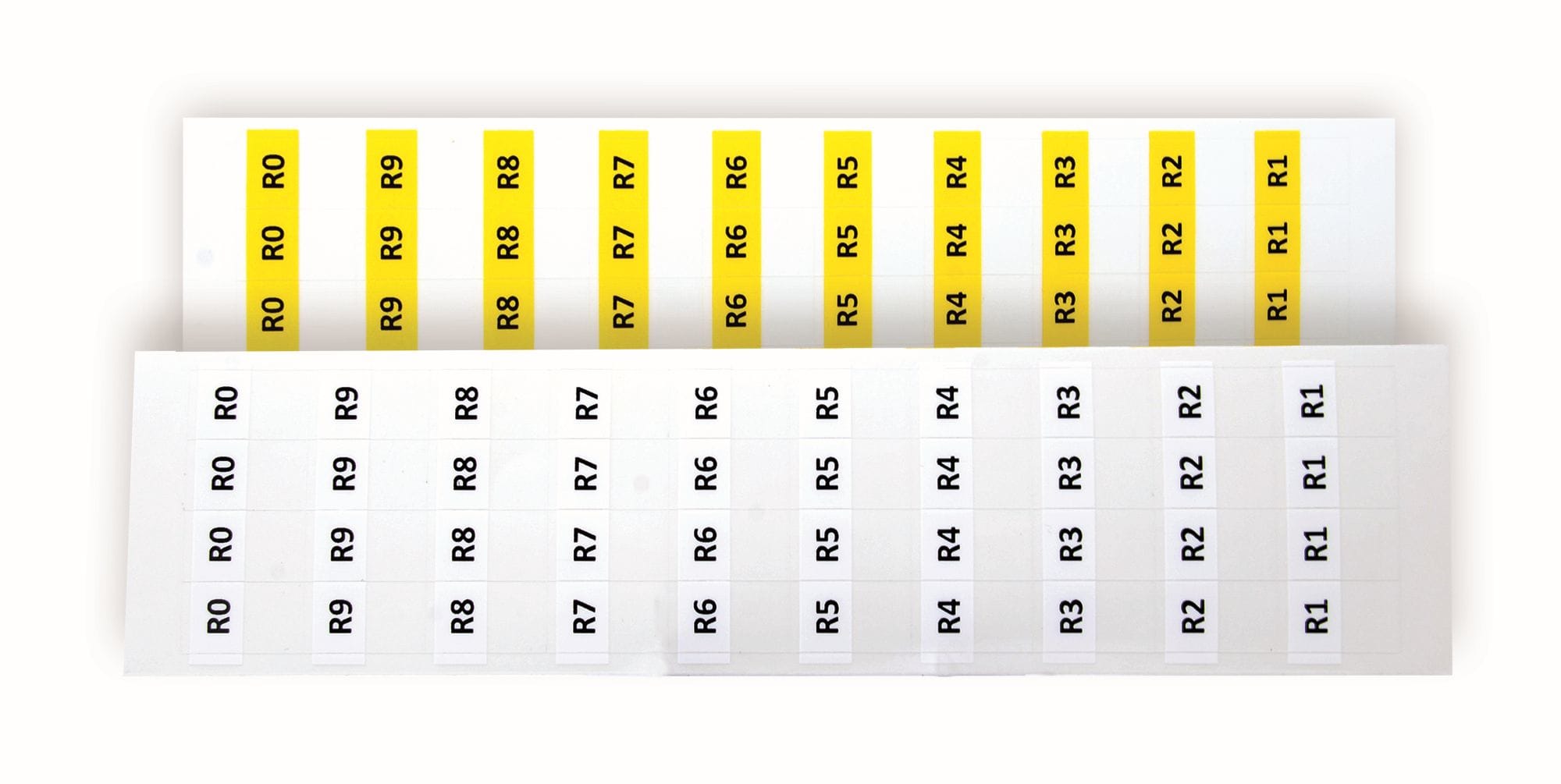 GRAFOPLAST SRL - GRAEVOSL022013W SEGNACAVO AUTOLAMINANTE BIANCO 22X13 100