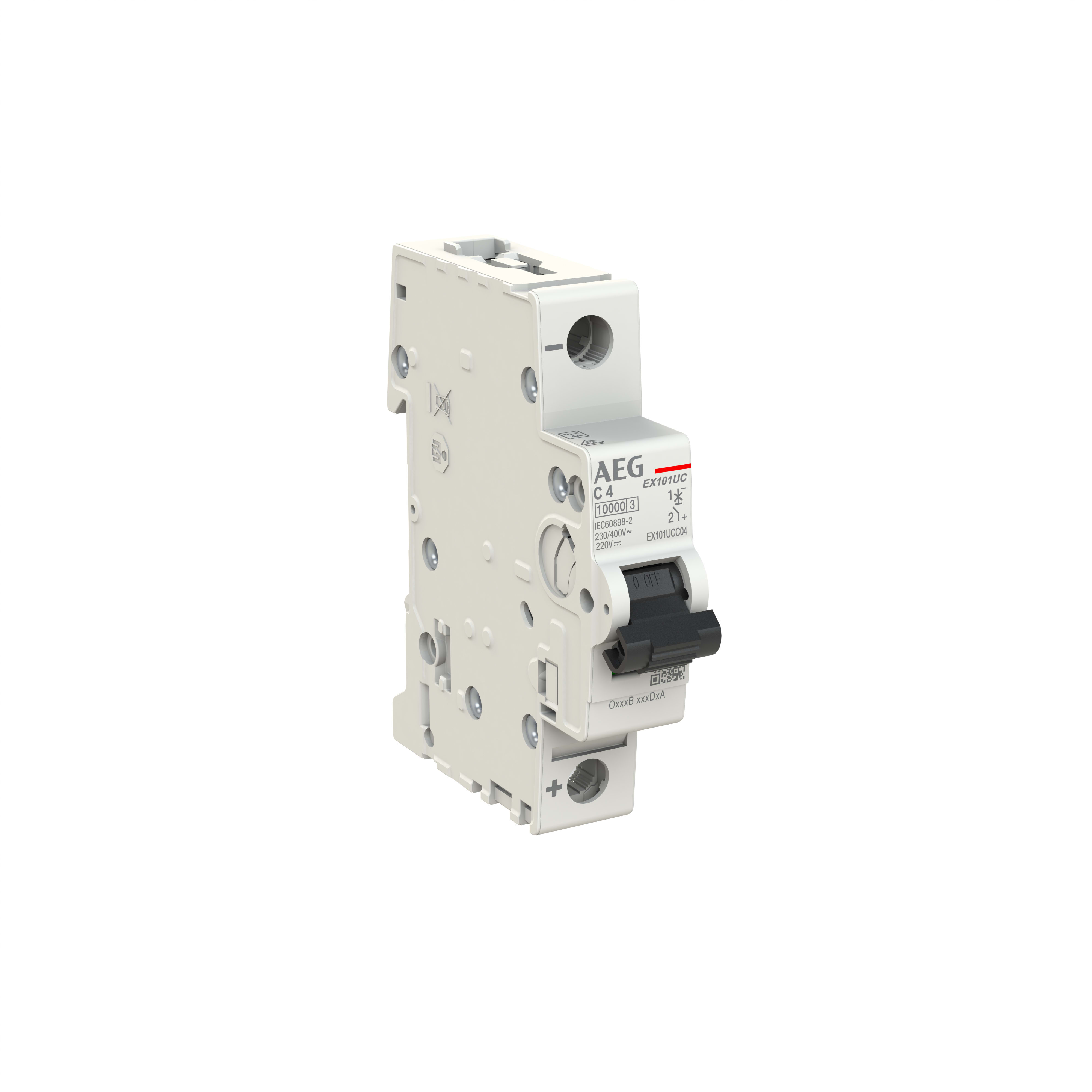 ELETTRA SRL AEG AEGEX101UCC04 INT.AUT.AEG EX100UC 1P C 04A 10KA 1M