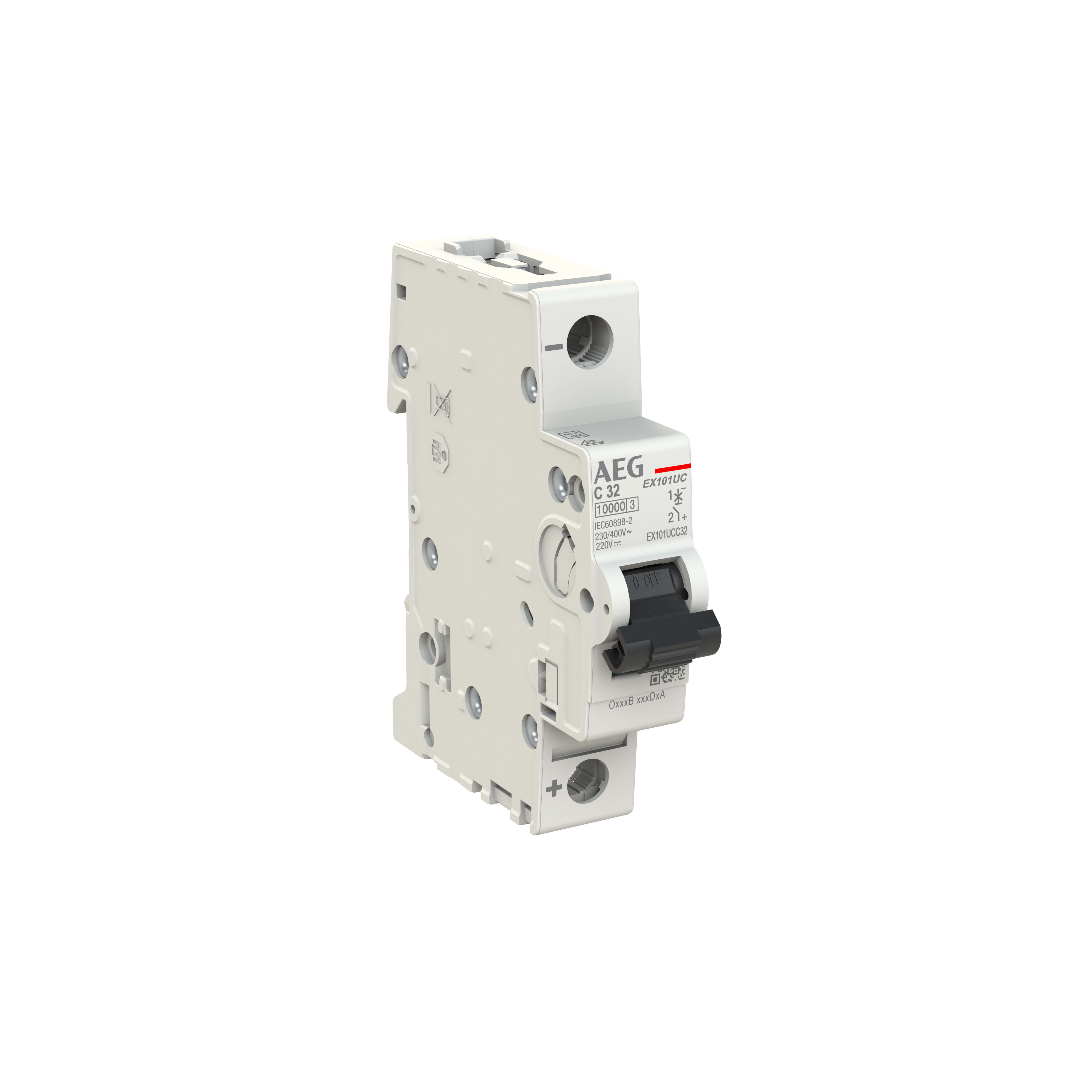 ELETTRA SRL AEG AEGEX101UCC32 INT.AUT.AEG EX100UC 1P C 32A 10KA 1M