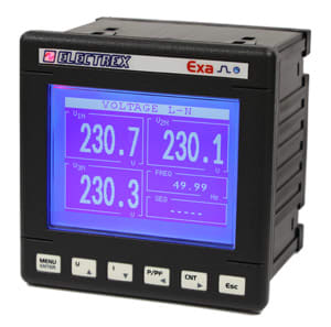 AKSE SRL - AKSPFAEC11-D2-B EXA 96 RS485 230-240V 2DI 2DO 4COMMON EN