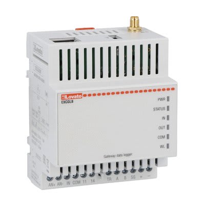 LOVATO - LOVEXCGLB01 GATEWAY-DATA LOGGER, 1X ETHERNET, WI-FI