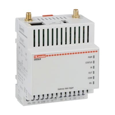 LOVATO LOVEXCGLB02 GATEWAY-DATA LOGGER, 1X ETHERNET, 4G GPS