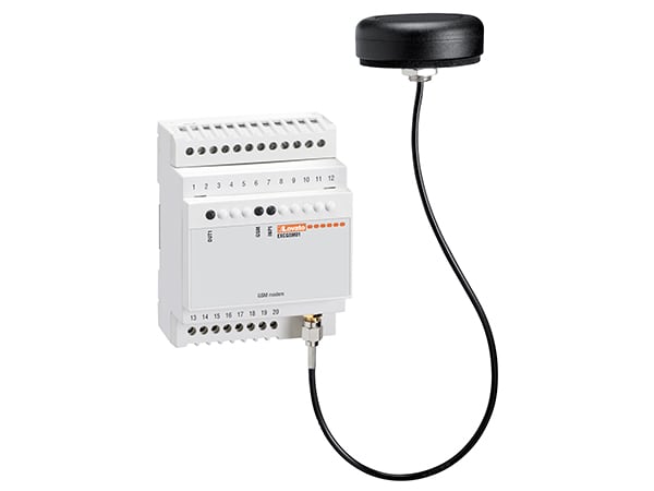 LOVATO - LOVEXCGSM01 MODEM GSM CON GESTIONE SMS + ANTENNA