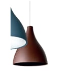 EXENIA SRL - EXE31351501M WILLY LED L 26W ON-OFF ROSSO MATTONE 853