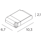 EXENIA SRL - EXE9DM003TC ON/OFF-132X67X21