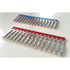 CABUR SRL - CBRPTP0402R PTP/4/02/R PONTE A PETTINE ROSSO 2 POLI