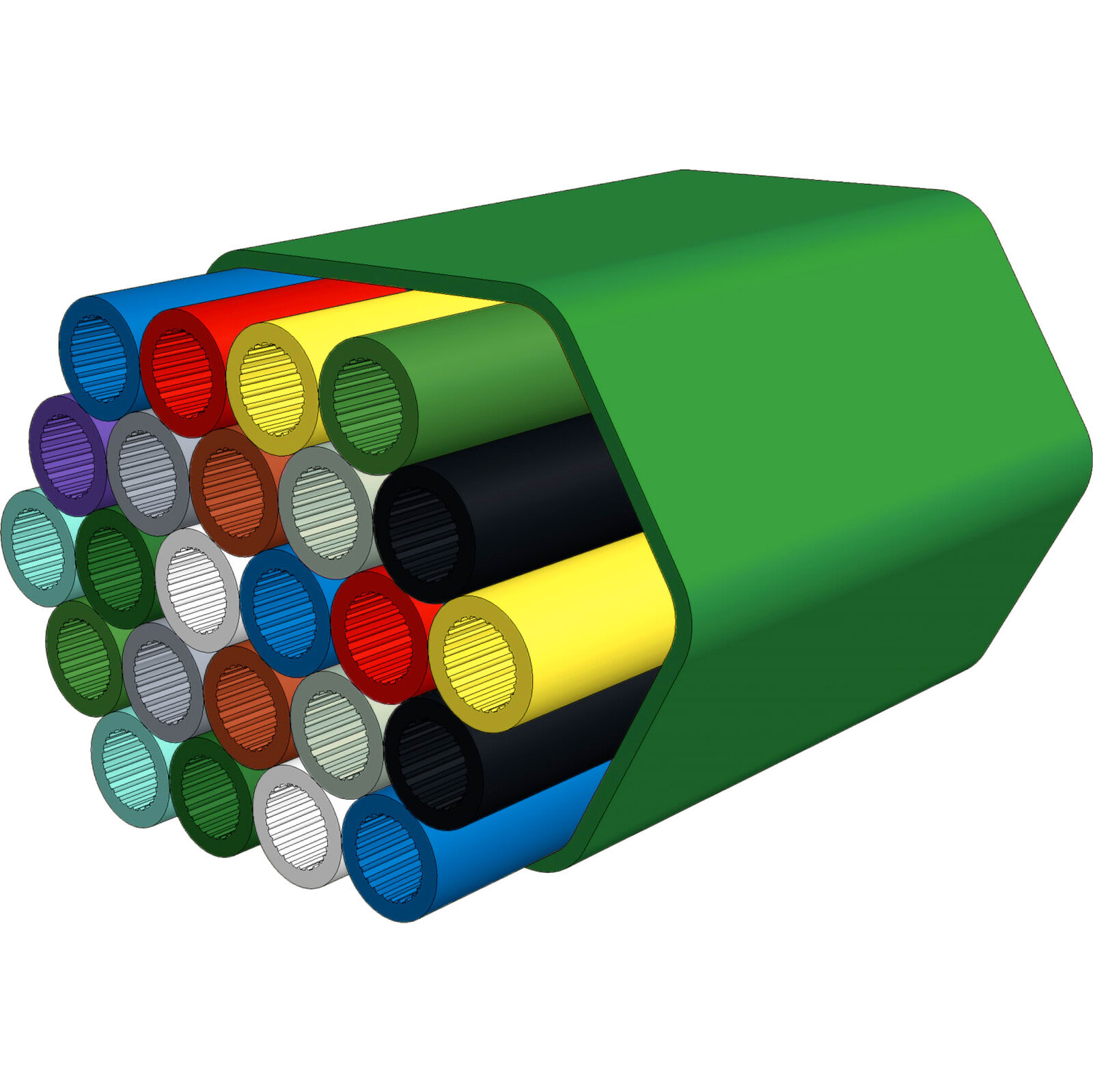 EXCEL EXL208-755 Excel Enbeam 24 Way Ext 5/3.5mm Blowing