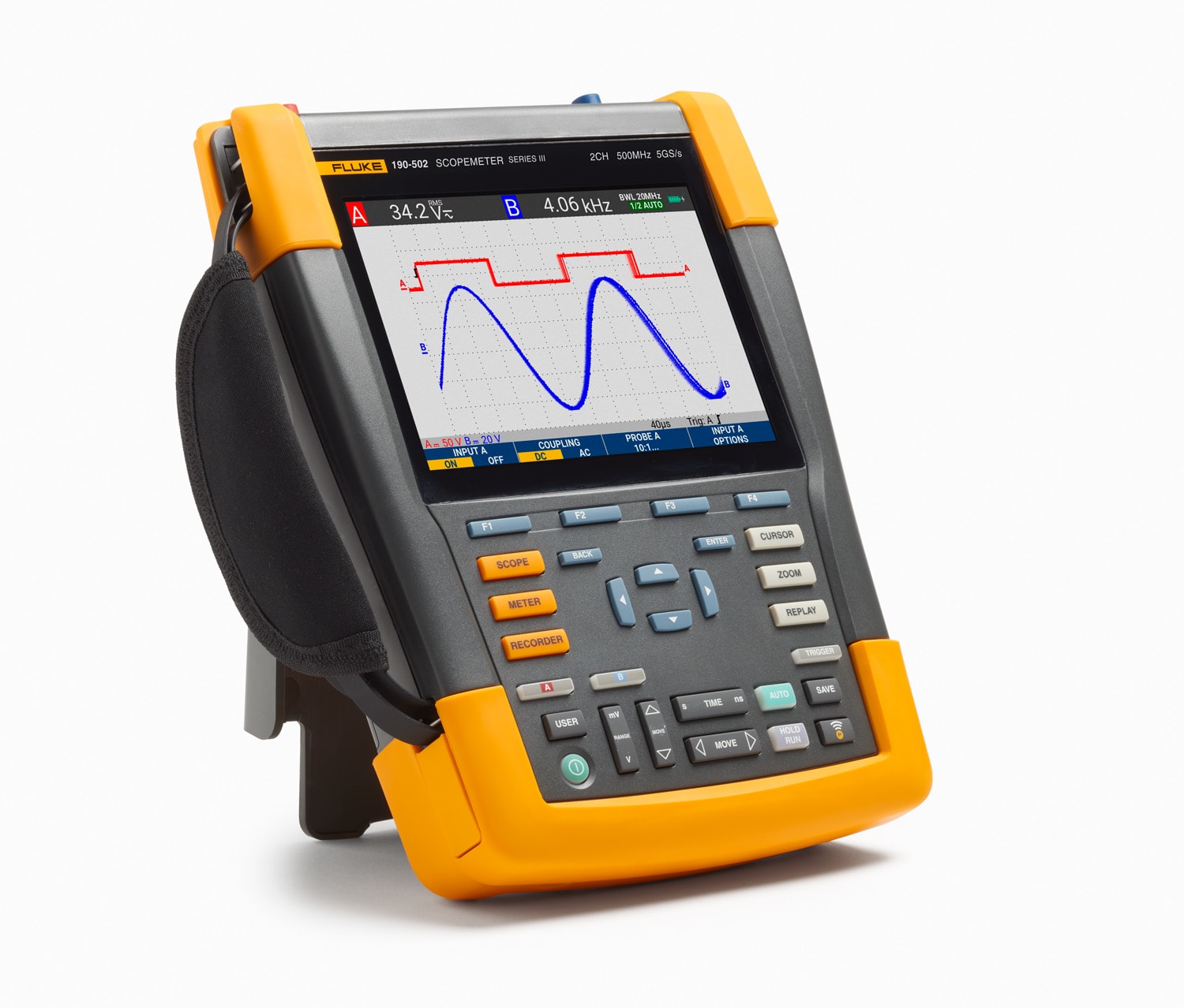 FLUKE ITALIA SRL FLK5282495 190-502-III OSCILLOSCOPIO 500MHZ, 2 CANA