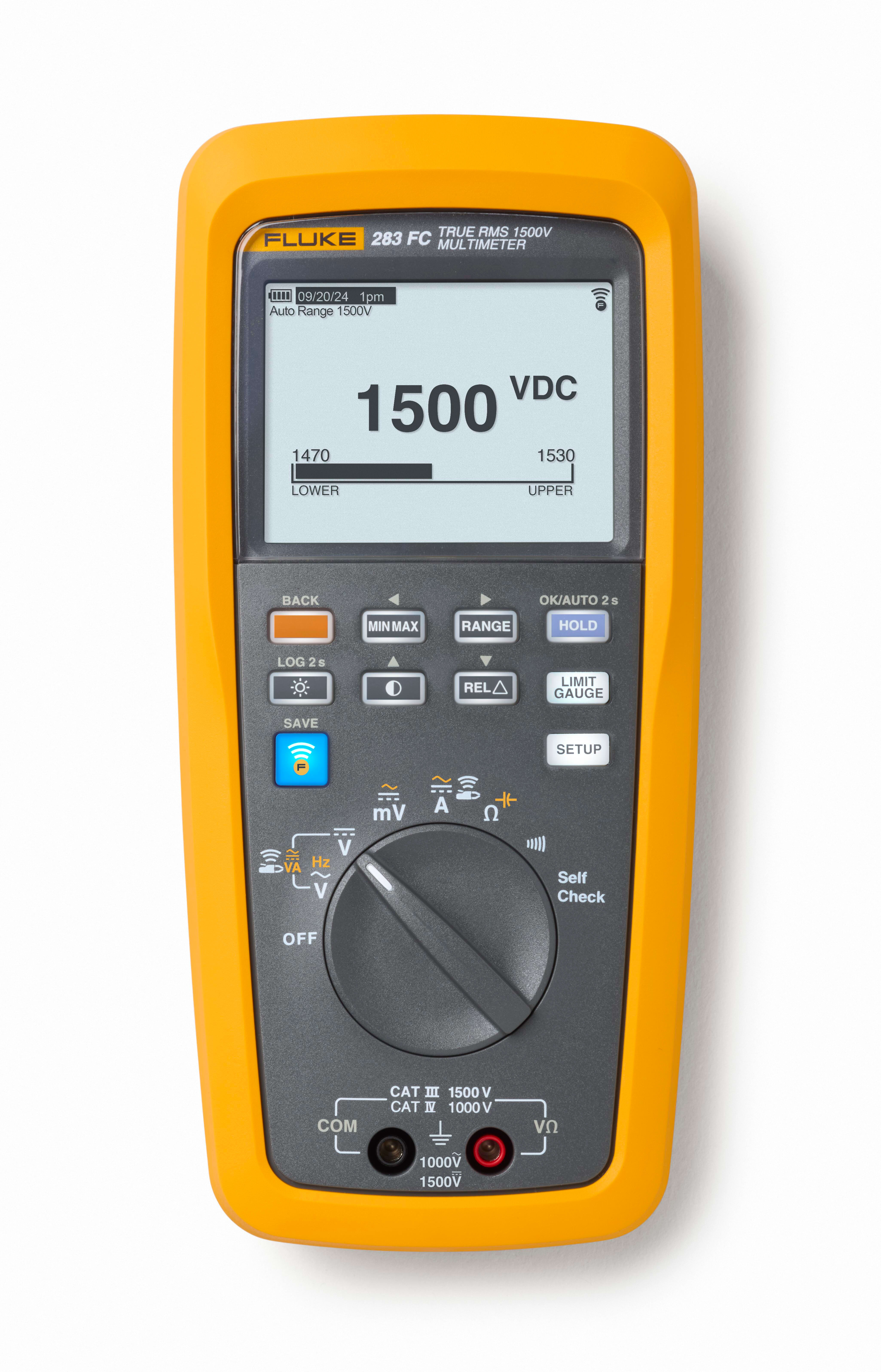 FLUKE ITALIA SRL FLK5593173 283FC MULTIM TRMS, 1500V CAT III, 1000 I